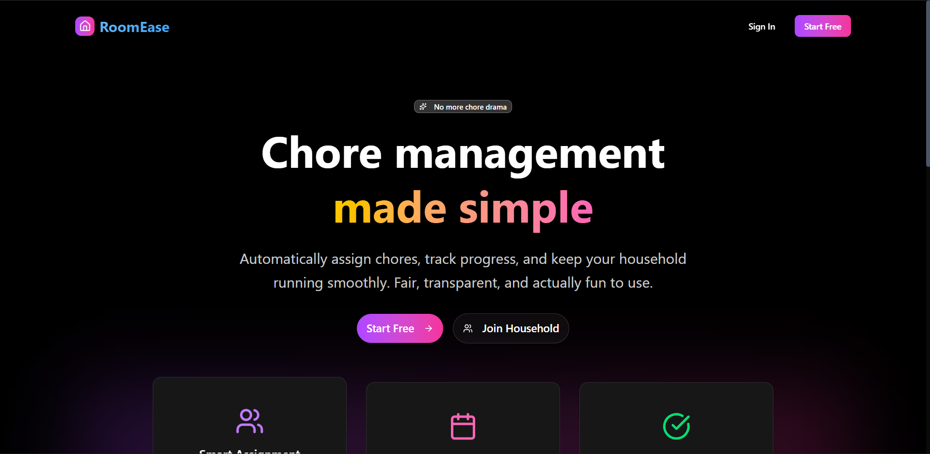 Chore Management App